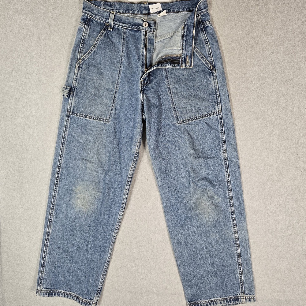 VINTAGE Levi's Dry Goods Men Jeans 32X32 Blue Denim Baggy Y2K Carpenter Grunge